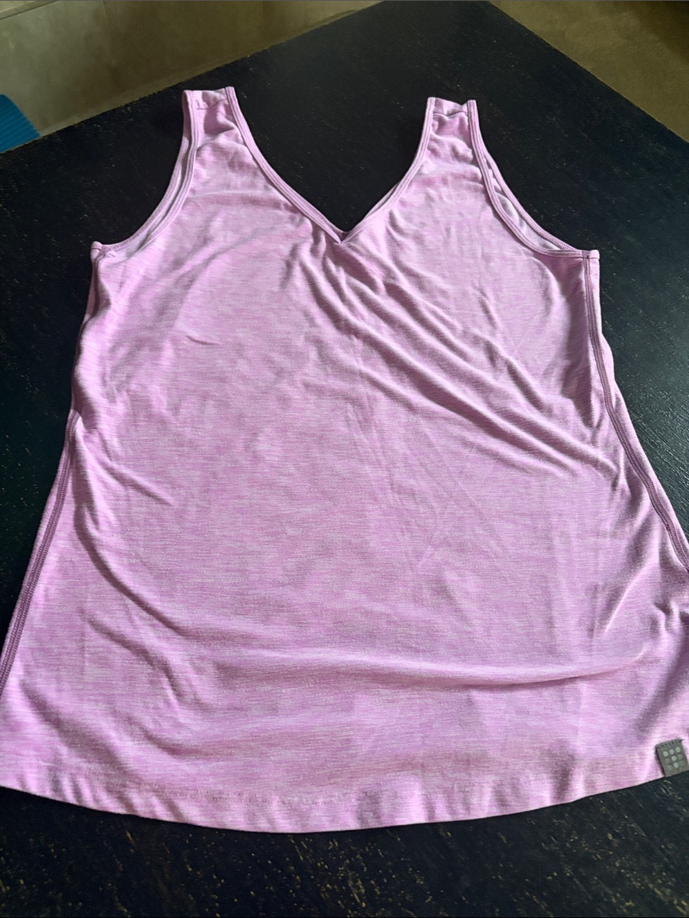 Title Nine Pink V-Neck Sleeveless Tank